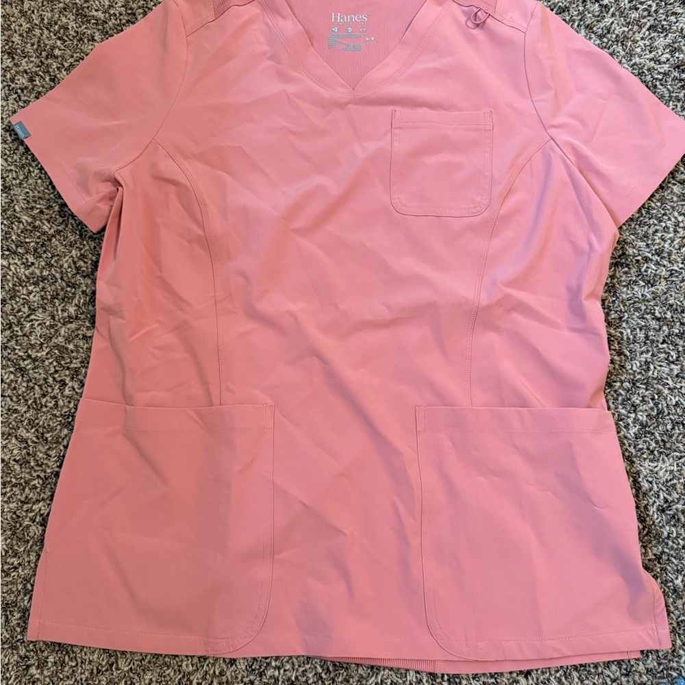 Hanes Women's Coral Short Sleeve Top